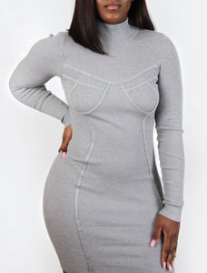 What Waist Dress (Grey)