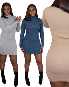 What Waist Dress (Grey)